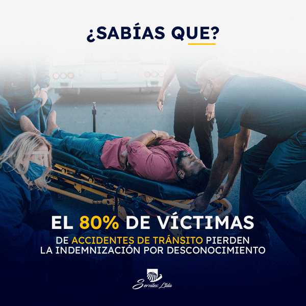 80% de víctimas de accidentes de tránsito pierden la indemnización por desconocimiento